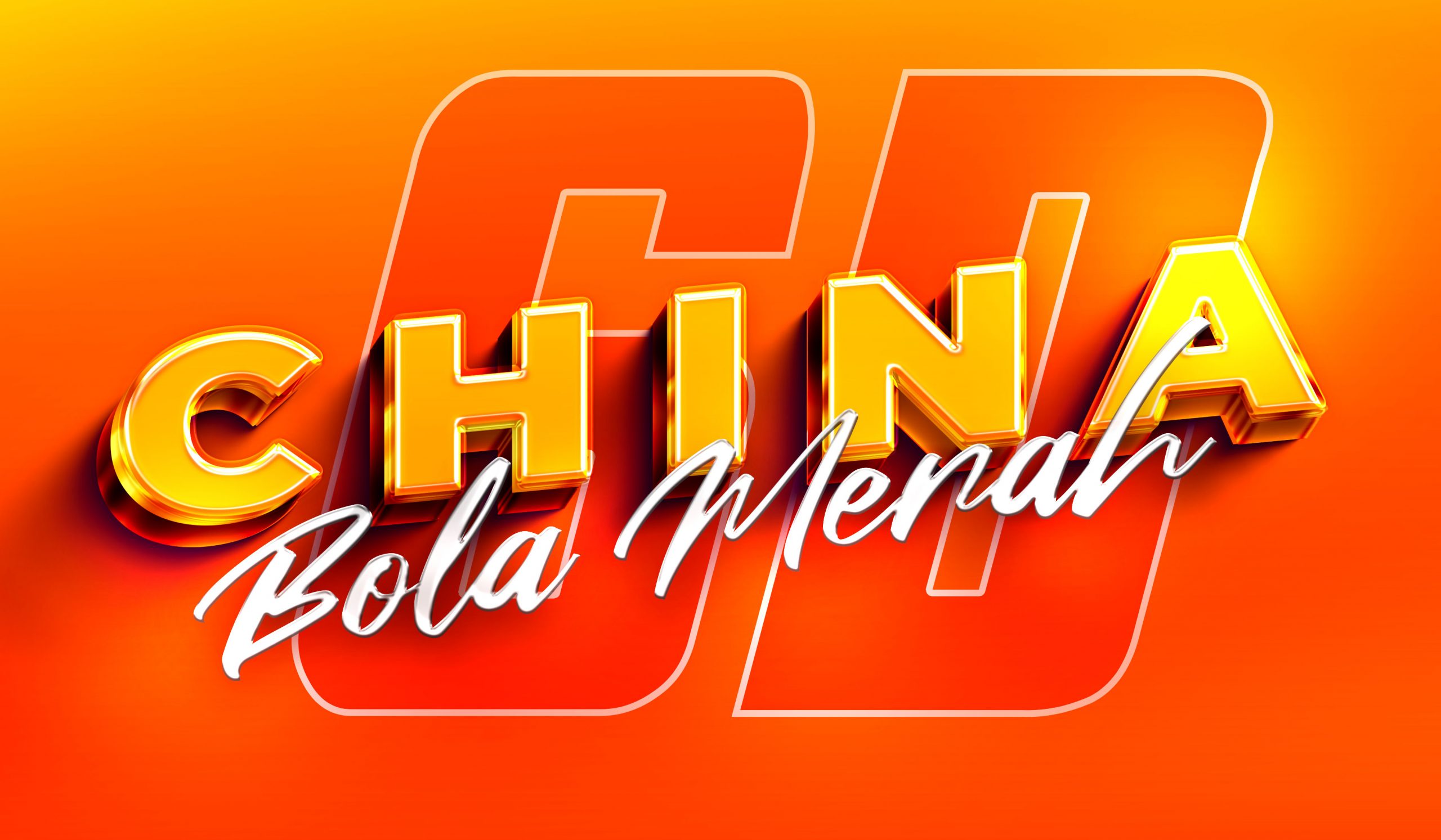 Bola Merah China 6D